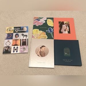Hermes and Van Cleef & Arpels Catalog Books